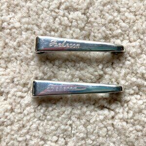 Pair of Vintage Sterling Silver Pins